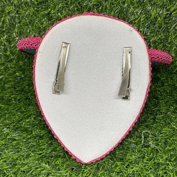 Lilly Pulitzer Disney Print HANDMADE Mouse Ear Hat/ Fascinator Hat - Picture 3 of 5